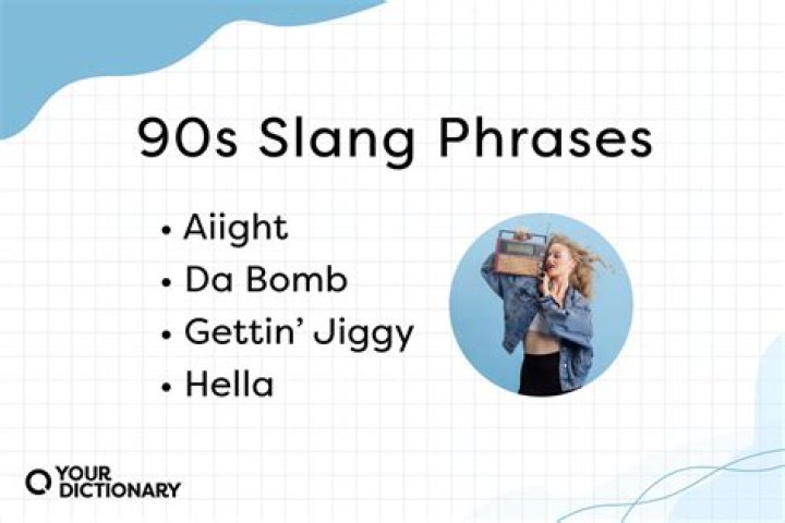 1990s Slang Words