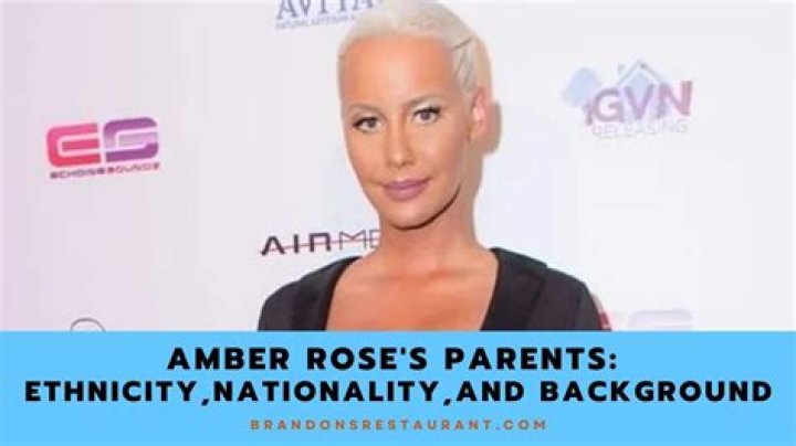 Amber Rose Nationality Ethnicity