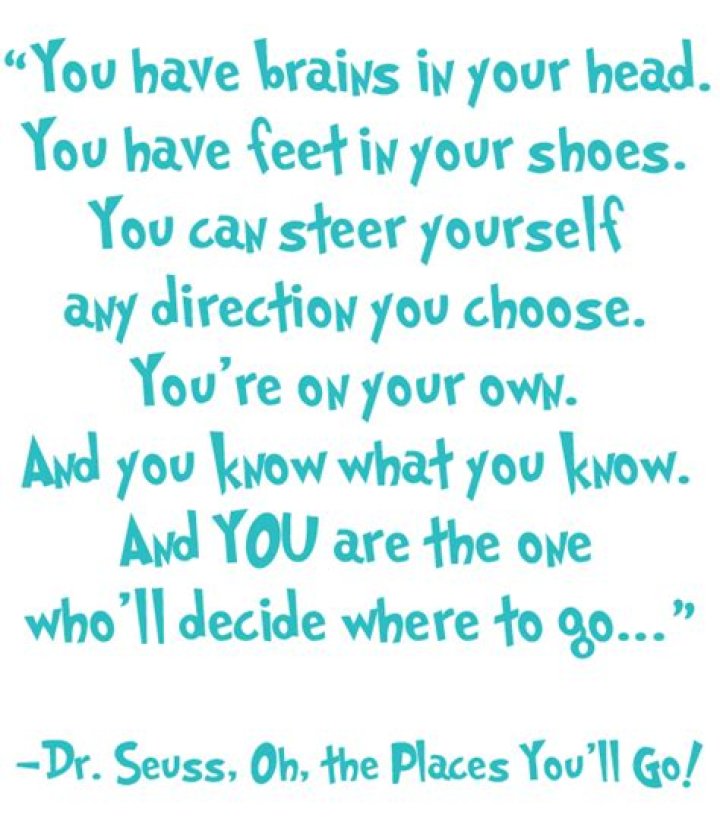 Dr Seuss Quotes Oh The Places You'll Go