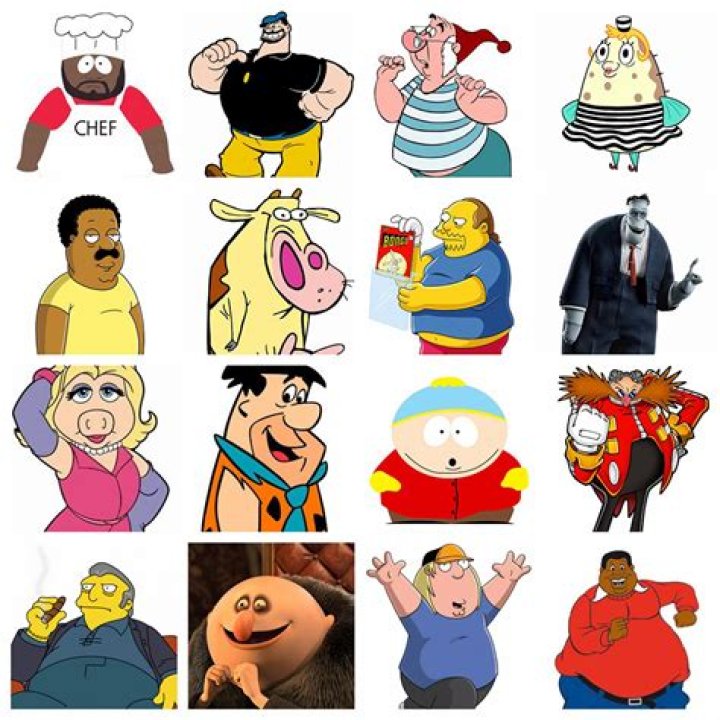 Fat Cartoon Characters
