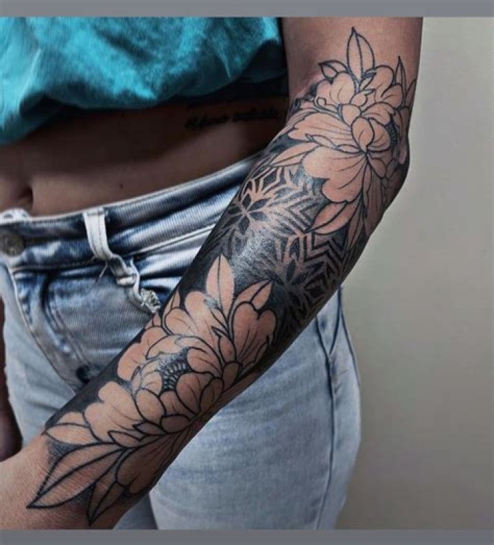 Forearm Cover Up Tattoos Women