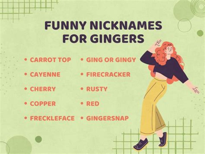 Funny Sayings About Gingers