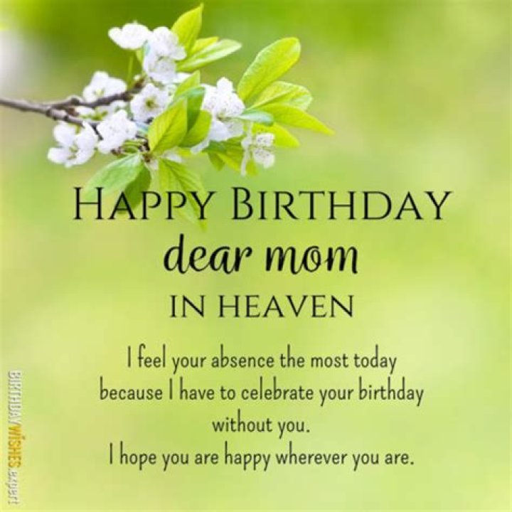 Happy Birthday To Deceased Mother