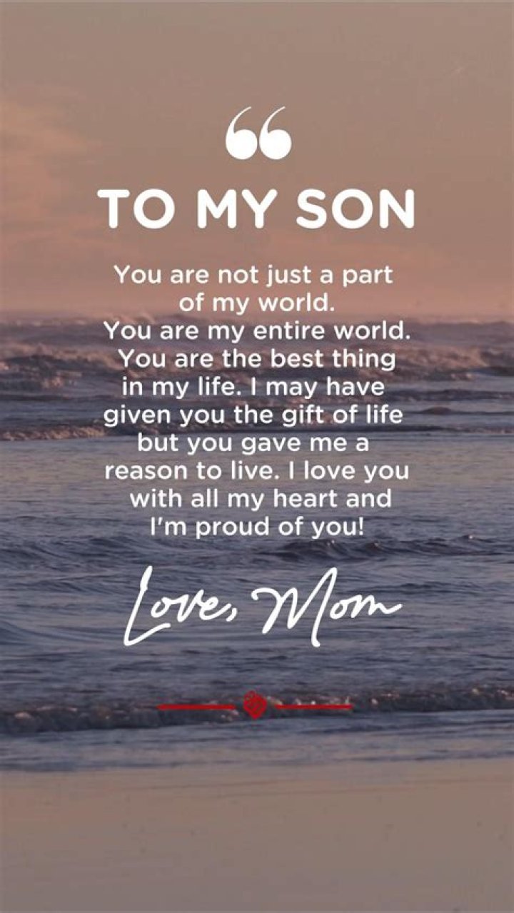 To My Son Quotes