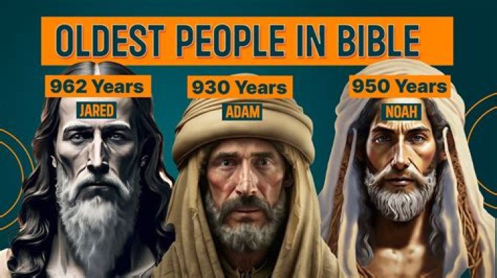 Who Is The Oldest Person In The Bible